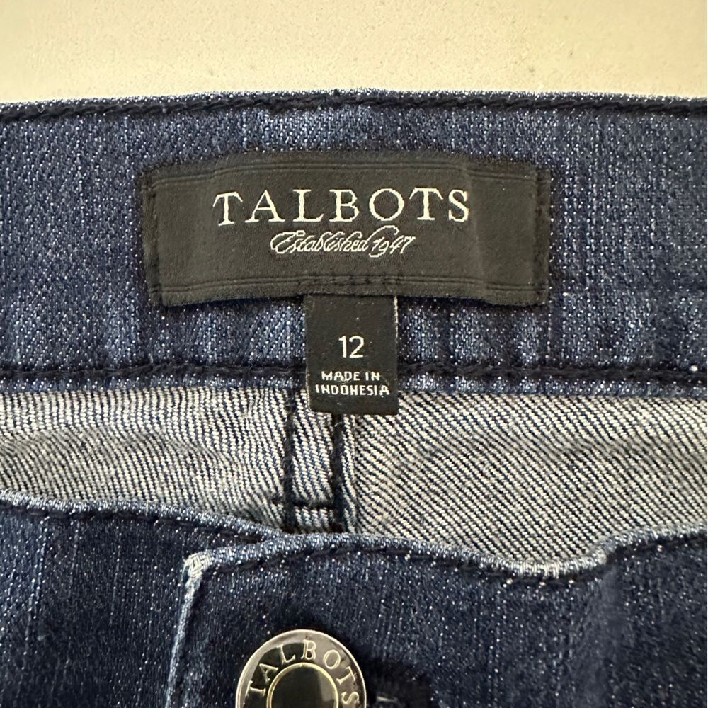 Talbots boot cut jeans size 12 - Picture 5 of 11